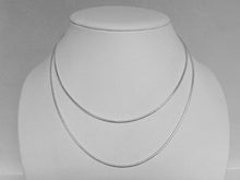 Load image into Gallery viewer, Elegant High Quality Silver Snake Chain - 18 inch (16"also available)