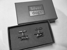 Load image into Gallery viewer, Staffordshire Bull Terrier Cufflinks