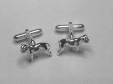 Load image into Gallery viewer, Staffordshire Bull Terrier Cufflinks