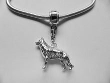 Load image into Gallery viewer, German Shepard Charm Bracelet