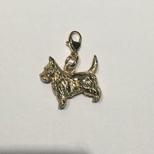 Load image into Gallery viewer, West Highland Terrier Charm 9ct Gold
