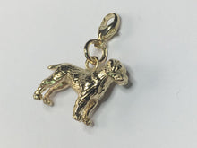 Load image into Gallery viewer, Border Terrier Charm 9ct Gold