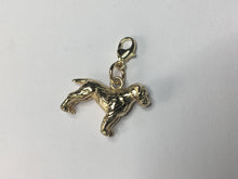 Load image into Gallery viewer, Border Terrier Charm 9ct Gold
