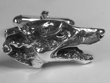 Load image into Gallery viewer, Greyhound Cufflinks