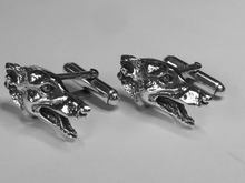 Load image into Gallery viewer, Greyhound Cufflinks