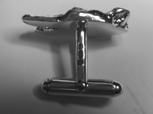 Load image into Gallery viewer, Greyhound Cufflinks