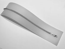 Load image into Gallery viewer, Curb Chain Silver Bracelet