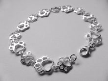 Load image into Gallery viewer, Paw Print Charm Bracelet