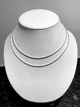 Load image into Gallery viewer, Elegant High Quality Silver Snake Chain - 16 inch (18" also available)