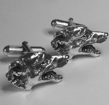 Load image into Gallery viewer, Greyhound Cufflinks