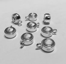 Load image into Gallery viewer, Pandora Bracelet Silver Carrier Bead