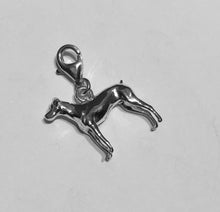 Load image into Gallery viewer, Doberman Charm - Docked Tail/Natural Ears