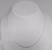 Load image into Gallery viewer, Elegant High Quality Silver Snake Chain - 18 inch (16"also available)