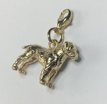 Load image into Gallery viewer, Border Terrier Charm 9ct Gold