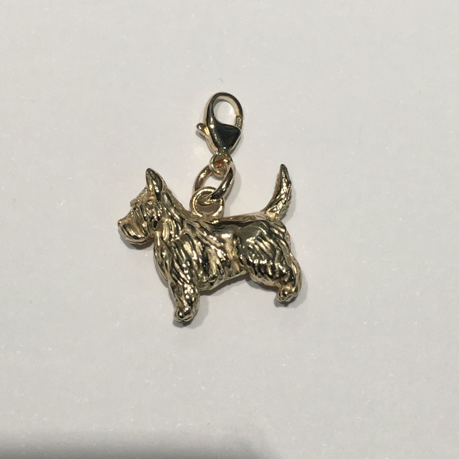 West Highland Terrier Charm 9ct Gold