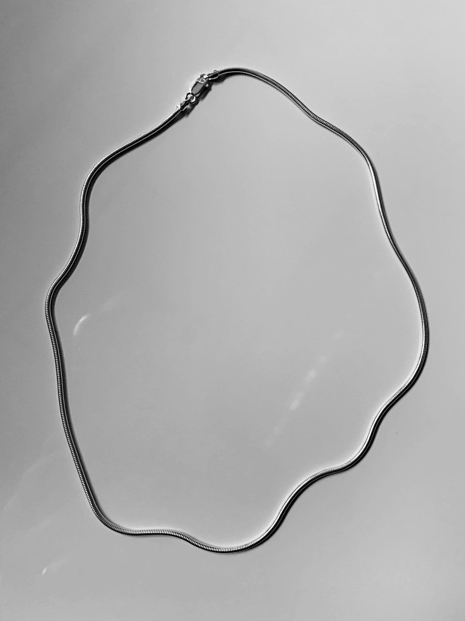 Elegant High Quality Silver Snake Chain - 18 inch  (16"also available)