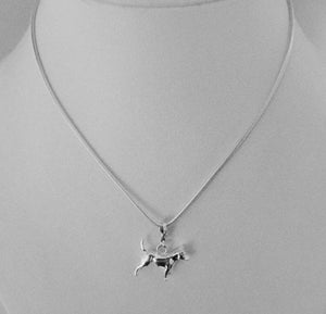 Jack Russell Pendant and Chain