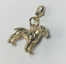Load image into Gallery viewer, Border Terrier Charm 9ct Gold
